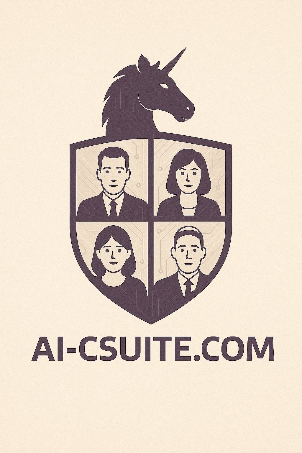 AI-CSUITE Logo Background